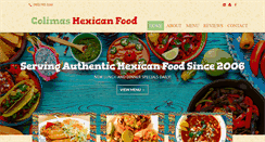 Desktop Screenshot of colimasmexicanfood.com